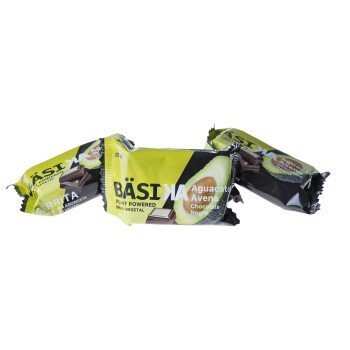 Estuche de Barritas Energéticas de Aguacate, Avena, Almendra y Chocolate Negro – 410g: dos barritas envueltas