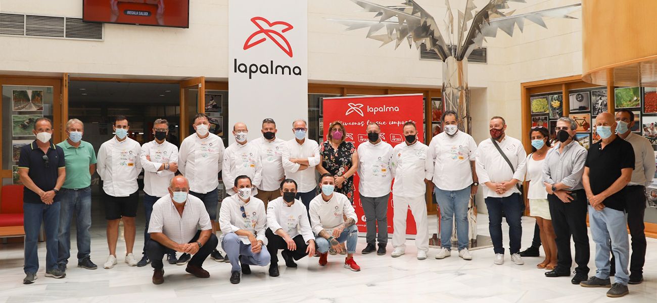 Visita de Cocineros de Arte Culinario Andaluz en la Cooperativa La Palma